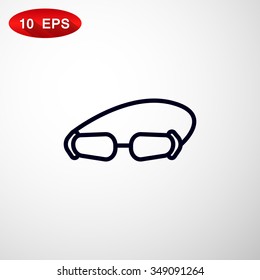 accessory goggles icon