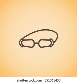 accessory goggles icon
