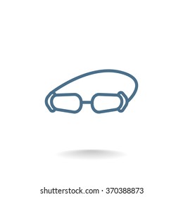 accessory goggles icon