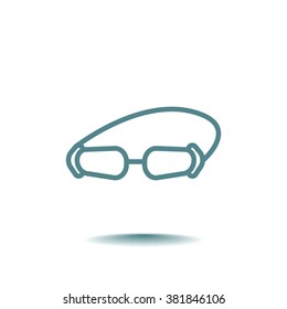 accessory goggles icon