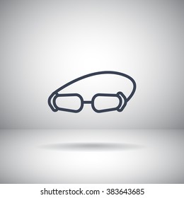 accessory goggles icon