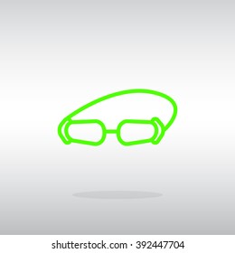 accessory goggles icon