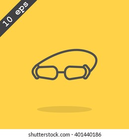 accessory goggles icon