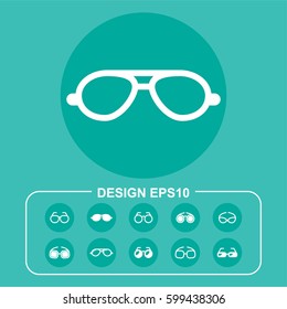 Accessory icon stock vector illustration. Flat design.