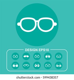 Accessory icon stock vector illustration. Flat design.