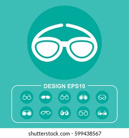 Accessory icon stock vector illustration. Flat design.