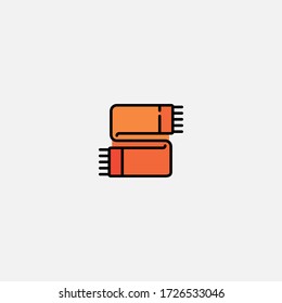 accessory icon vector illustrator sign