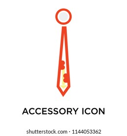 Accessory icon vector isolated on white background for your web and mobile app design, Accessory logo concept