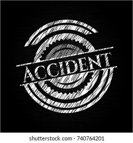 Accident chalk emblem