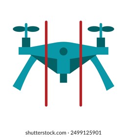 Accident Flat Icon Design para el personal y el Uso comercial