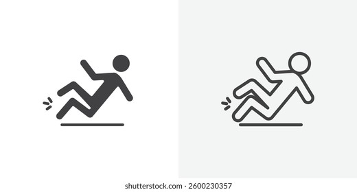 Accident icon collection. vector illustration set