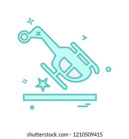 Accident icon design vector