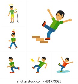 Accident Icon Set