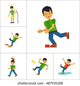 Accident Icon Set