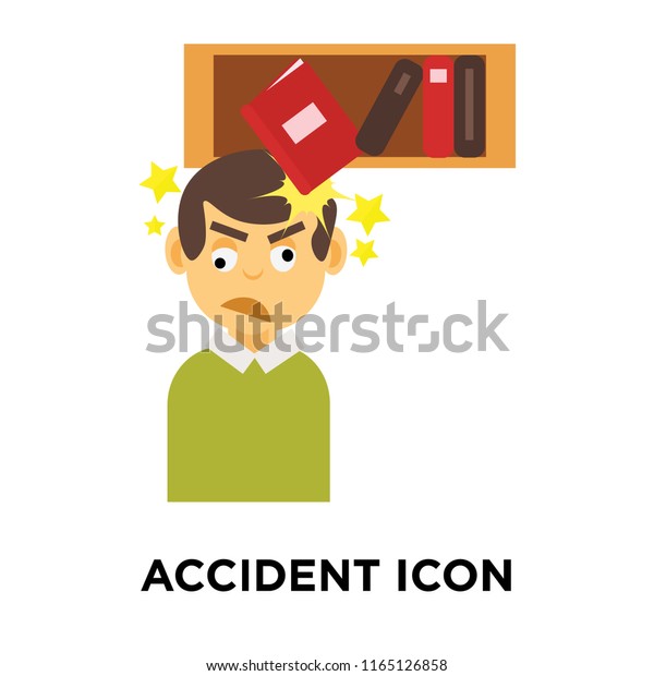 Accident icon vector isolated on\
white background, Accident transparent sign , insurance\
symbols