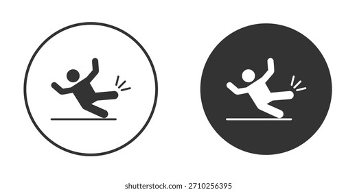 Icono del accidente para el diseño del Sitio web, logotipo para el Web y los App.