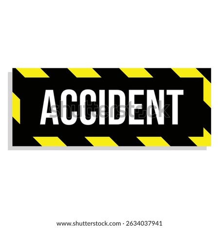 accident icon with white background