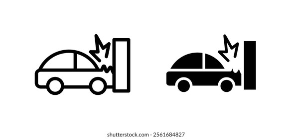 Accident icons for web ui designs