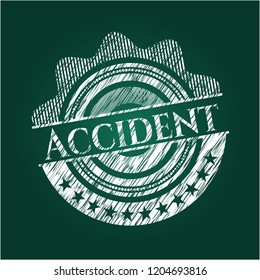 Accident on blackboard