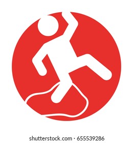 Accident on slippery floor