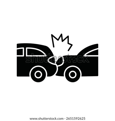 Accident :Vector Icon which can easily modify or edit

