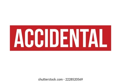 Accidental Rubber Stamp Seal Vector