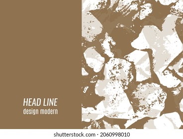 Accidental stain, ink stain. Pebbles, stone silhouette. Organic blot, blot, speck shape. Splat, stain. A drop of liquid, liquid. Ink spot, speckled spot of irregular shape. Vector illustration.