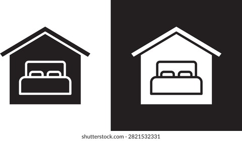 Accomodation icon clean ui clipart..