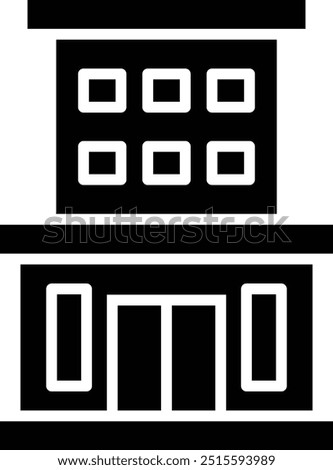 Accomodation Vector Icon Design Illustration