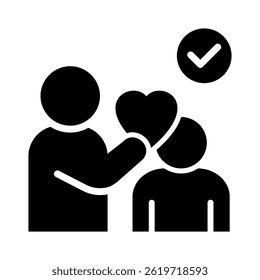 Accompany Customers Icon Element For Design