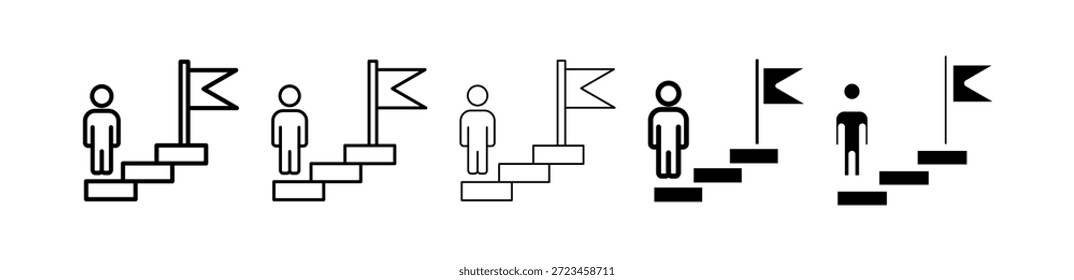 Lograr diferentes ilustraciones de conjunto de iconos