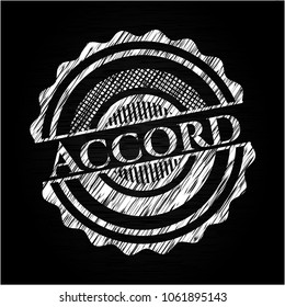 Accord chalk emblem