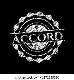 Accord chalk emblem