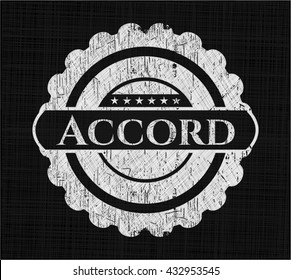 emblema de la pizarra de Accord