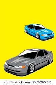 Accord Coupe Car High Performance Vektor