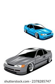 Accord Coupe Car High Performance Vector