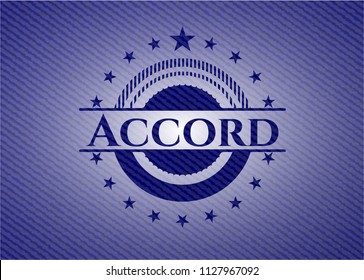 Accord with denim texture