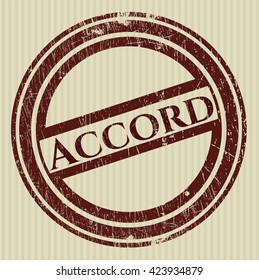 Sello de goma del Accord