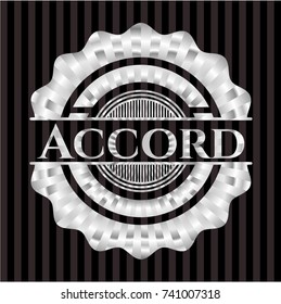 Accord silver emblem