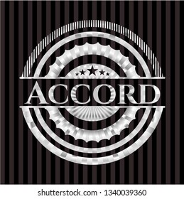 Accord silver shiny emblem
