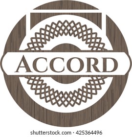 Accord wood emblem