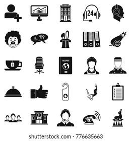 Accordance icons set. Simple set of 25 accordance vector icons for web isolated on white background