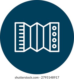 Accordian Icon Vector Design for Personal And Commercial use