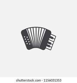 accordion base icon. Simple sign illustration. accordion symbol design from Music series. Can be used for web, print and mobile