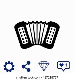 Accordion icon.
