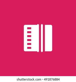 accordion icon. accordion design