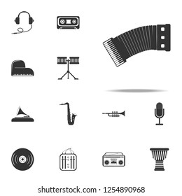 accordion icon. Music Instruments icons universal set for web and mobile