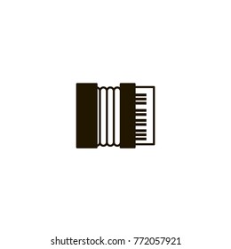 accordion icon. sign design