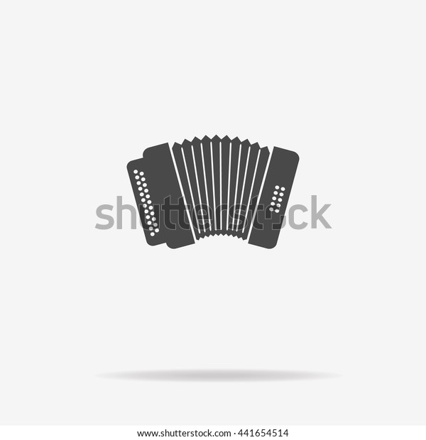 Download Accordion Icon Vector Concept Illustration Design Stock ...