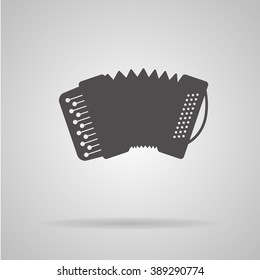 Accordion icon Vector Illustration